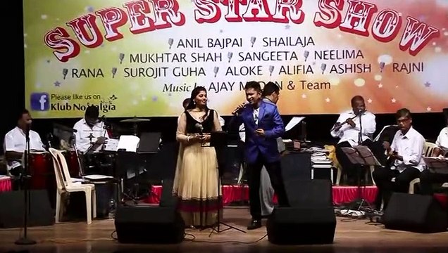 Shokhiyon Mein Ghola Jaye | Kishor Kumar aur Lata Mangeshkar Ki Yaden | ALOK Katdare & Sangeeta Melekar Live Cover Romantic Love Song Saregama Mile Sur Mera Tumhara/मिले सुर मेरा तुम्हारा