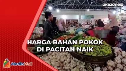 Harga Sejumlah Kebutuhan Pokok di Pacitan Naik