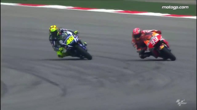 Valentino Rossi Crash Marc Marquez
