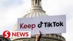 TikTok creators stage protest outside Congress