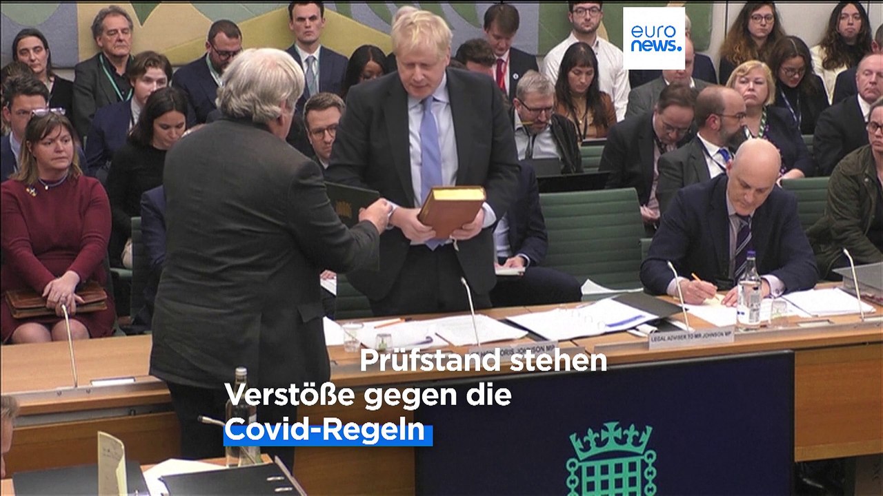 "Hand aufs Herz" - Boris Johnson nimmt Kurs auf Rehabilitierung
