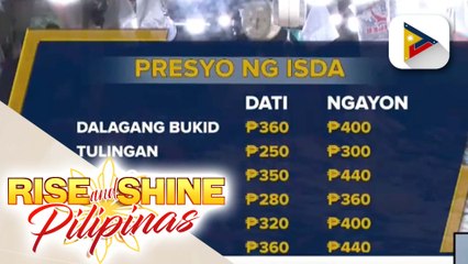 Presyo ng isda, tumaas; fishing ban, nakataas sa 9 lugar sa Oriental Mindoro