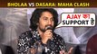 Nani and Rana Dagubatti STRONG Reaction On Dasara VS Bholaa Clash Dhoom Dhaam Song Launch