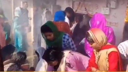 रामपुर:चैत्र नवरात्रि के दूसरे दिन माता ब्रह्मचारिणी की विधि विधान से हुई पूजा