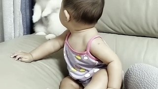 Cute Dog and Cute baby video