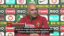 Ronaldo important for 'new cycle' with Portugal - Martinez
