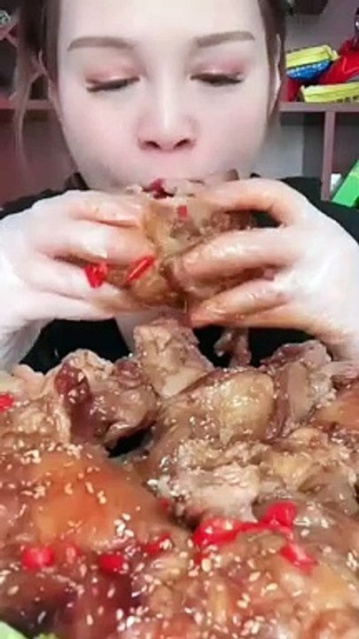 chinese food eating asmr mukbang