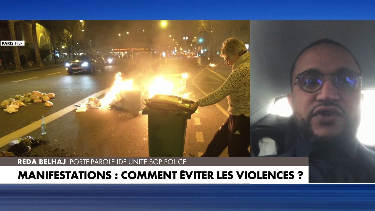 Réda Belhaj : «Il ne faut pas oublier qu’il y a un vrai travail des forces de l’ordre pour éviter le maximum de violence»