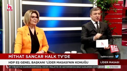 Mithat Sancar, terör yandaşlığı nedeniyle cezaevinde olan arkadaşlarına özgürlük sözü verdi