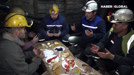 Yerin metrelerce altında ilk sahur