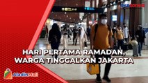 Warga Pilih Mudik di Hari Pertama Ramadan