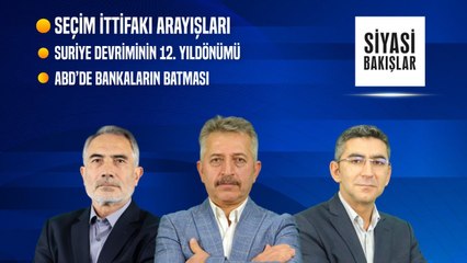 İttifak Arayışları | Suriye Devriminin 12. Yılı | ABD’de Banka İflasları