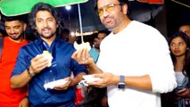 Superstar Nani & Sharad Kelkar Enjoying Street Food