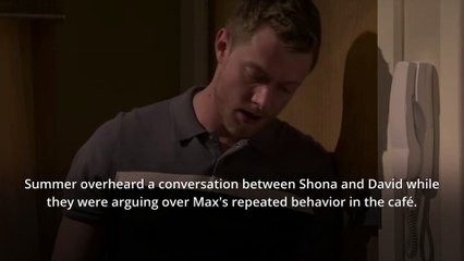 Coronation Street Spoilers Summer Destroys Daniel Career Over Secret Text