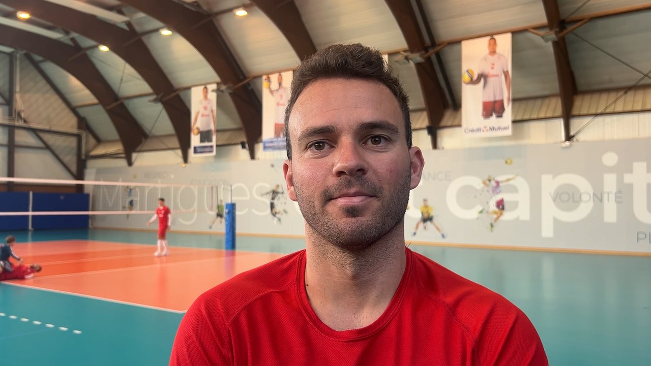 Interview maritima: Manu Ragondet avant Martigues Volley Mende 3e match des playoffs