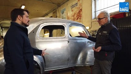 3/5 : une 4CV complètement refaite en aluminium !