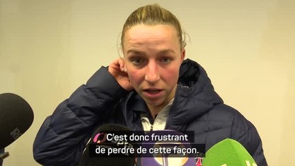 Quarts - Groenen : "Frustrant de perdre de cette façon"