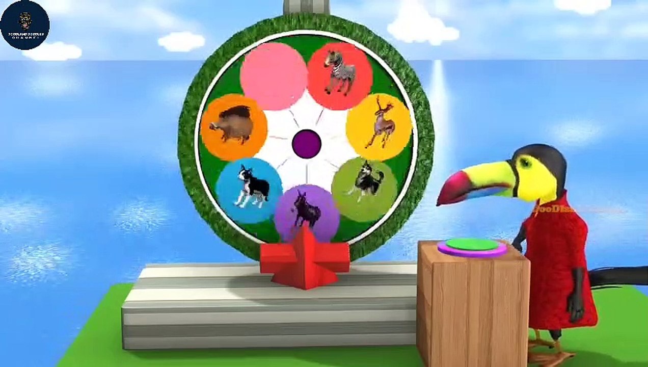 Mammoth Elephant Cow Tiger Choose The Right Key Challenge Game Animal Crossing Fountian With Gorilla