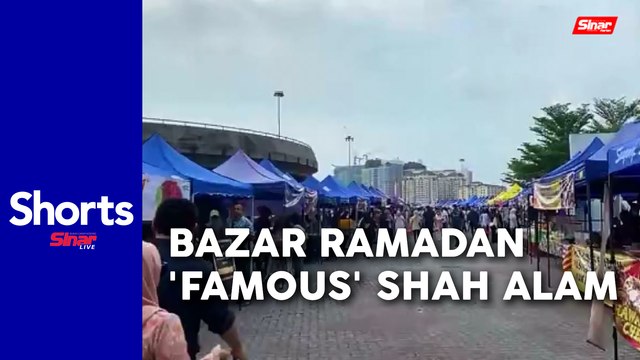 [SINAR LIVE] Bazar Ramadan paling ‘famous’ di Shah Alam!