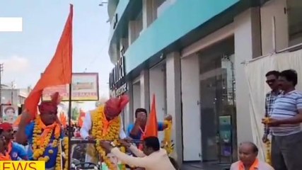 रतलाम: चेटीचंड पर सिंधी समाज ने निकाली वाहन, रैली जगह-जगह स्वागत