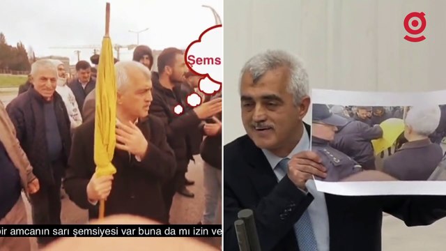 TBMM Genel Kurulu’nda ‘sarı şemsiye’ tartışması: Miting meydanına giremeyen sarı şemsiye genel kurula girebildi arkadaşlar…