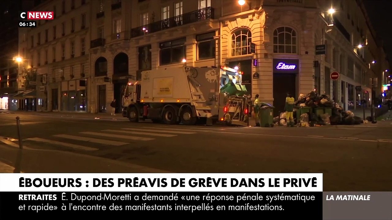 Retraites : Près de 10.000 tonnes de déchets s'entassent désormais dans la capitale alors que les éboueurs privés pourraient rejoindre le mouvement de protestation - Vidéo