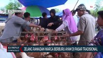 Sehari Jelang Ramadan Warga Gorontalo Berburu Ayam di Pasar Tradisional