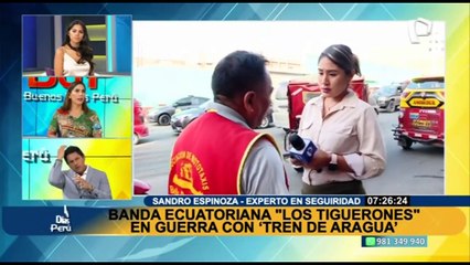 Sandro Espinoza: “El Perú se ha convertido en un territorio idóneo para la criminalidad”