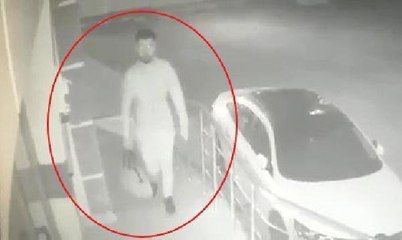 APARTMANDA AYAKKABI HIRSIZLIĞI KAMERADA