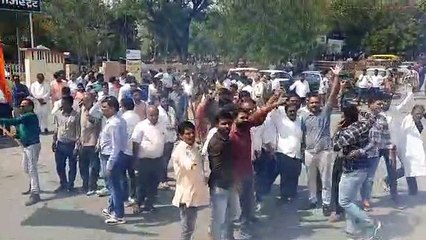 जोशी के प्रदेशाध्यक्ष बनने पर  हर्ष, कलक्ट्रेट पर अतिशबाजी, झूमें भाजपा कार्यकर्ता