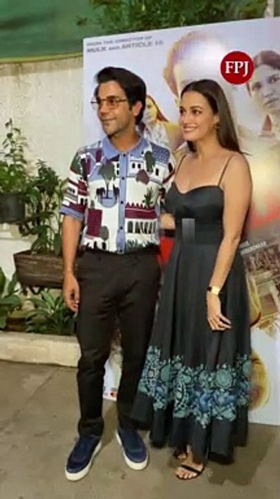Bheed Screening: RajKummar Rao, Dia Mirza And Other Celebs Attend