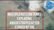 ukrainian war russian tanks destroyed