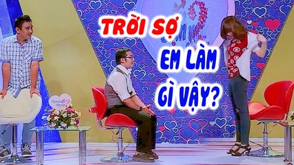 Chàng trai RUN BẦN BẬT quá sợ cô gái CỞI ÁO NGOÀI ra ngay lập tức khiến MC Quyền Linh HÚ HỒN HÚ VÍA