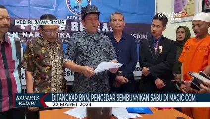Ditangkap BNN, Pengedar Sembunyikan Sabu di Dalam Magic Com