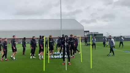 L'entraînement des Diables rouges avant d'affronter la Suède (2)