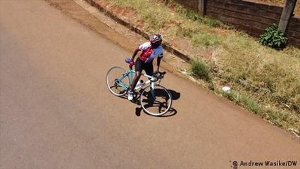 Born to ride: Deaf Kenyan cyclist pedaling to success