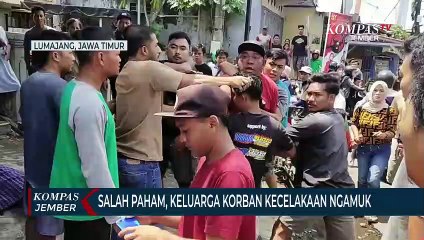Keluarga Korban Kecelakaan Ngamuk Hendak Pukuli Warga