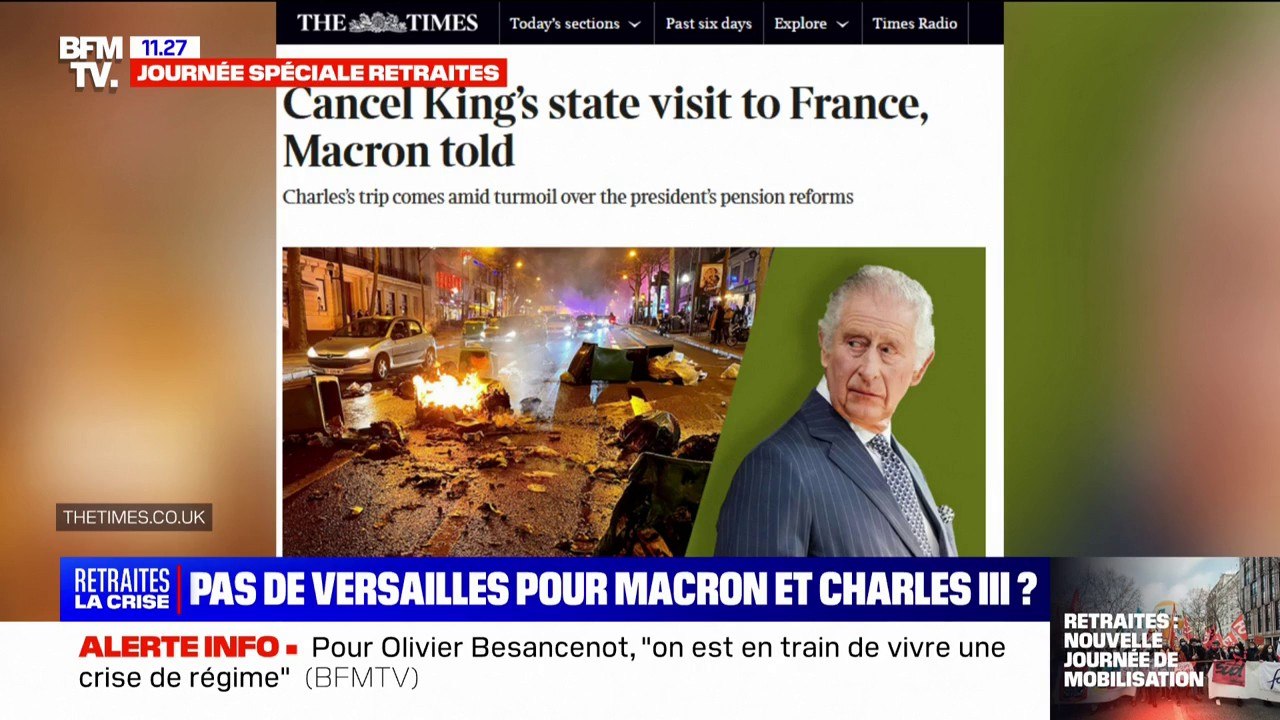 Charles III pourra-t-il dîner à Versailles?