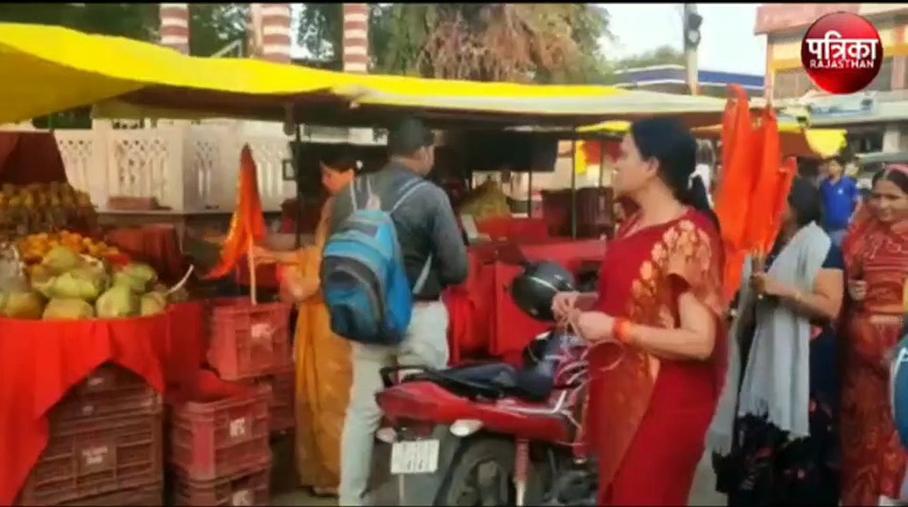 हिन्दू नववर्ष पर मंदिरों में भगवा ध्वज चढ़ाएं
