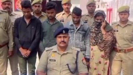 अयोध्या: चार शातिर चोरों को चोरी किए आभूषण के साथ किया गिरफ्तार, भेजा जेल