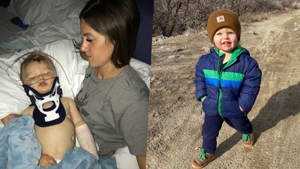 Baby Paralyzed In Crash Makes Miracle Recovery | Happily TV