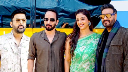 कपिल शर्मा के शो पर फिल्म 'भोला' को प्रमोट करने पहुंचे अजय देवगन, तब्बू और दीपक डोबरियाल