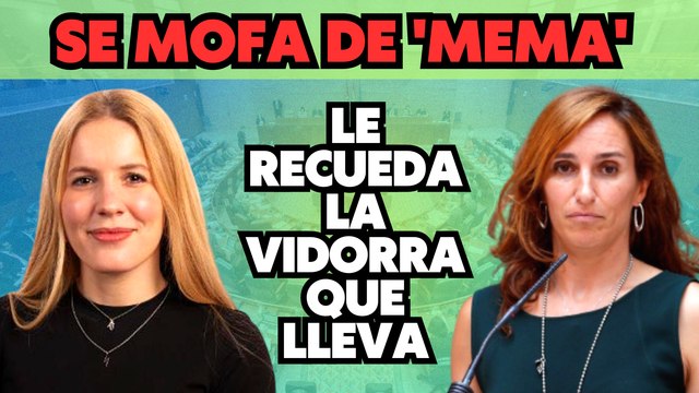 Vea cómo Elisa Vigil (PP) se mofa de 'Mema' en plena Asamblea recordando la vidorra de rica que lleva