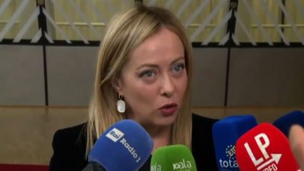 Meloni: dal Consiglio Ue mi aspetto passi avanti sui migranti