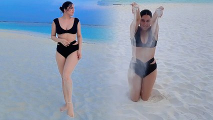 Shraddha Arya 35 Age Black Bikini Video Viral, Fans हुए Shocked...| Boldsky