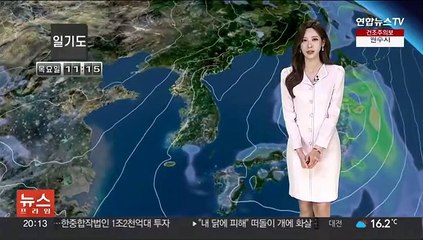 [날씨] 서쪽 공기질 매우 나쁨…내일도 황사 영향