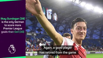 Toure and Morgan reflect on Ozil's 'magical' Premier League impact