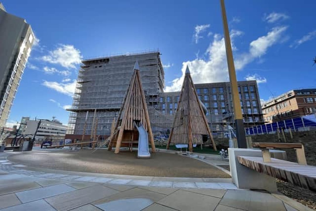 Sheffield Headlines 23 March: Pound’s Park Sheffield: City centre’s new park set to open this Easter