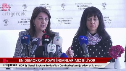 Pervin Buldan: Destekleyeceğimiz adayı isim olarak paylaşacağız