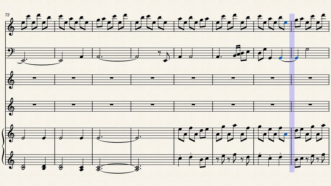 Tubular bells (Intro) – Mike Oldfield sheet music